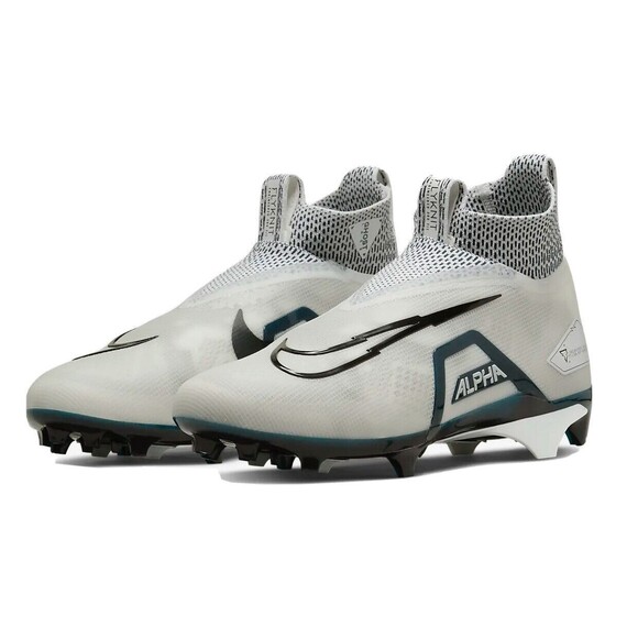 New Nike Alpha Menace Elite 3 White Black College Navy CT6648-102 Men's Sz 9 - Picture 1 of 11